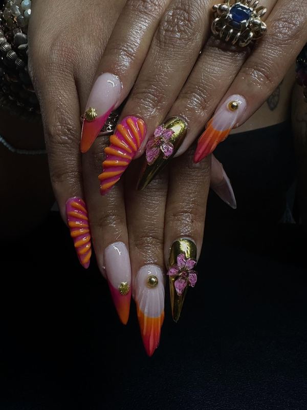 Réalisation de No More Boring Nailz
